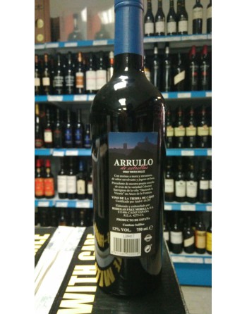 Red sweet wine ARRULLO 75CL.