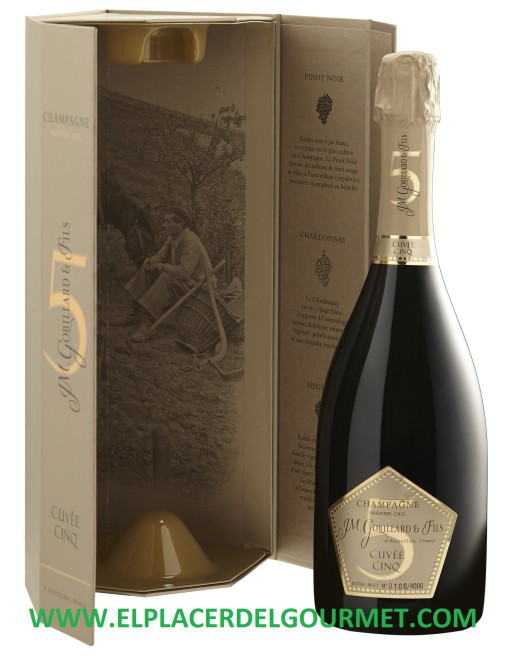 MOUSSEUX VIN BLANC Gobillard & FILS "BLANC DES NOIRS" CHAMPAGNE 75 CL.